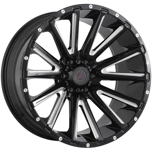 Forged Offroad – XR110 – Black – 20″x12″ -44mm – Summer Wheels – XR102004